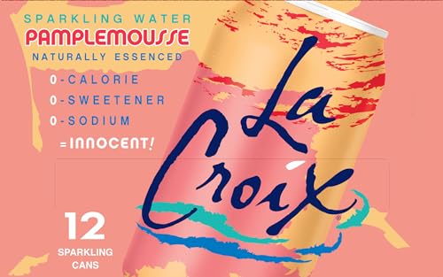 La Croix Sparkling Water, Grapefruit, 12 Fl Oz (Pack Of 12)