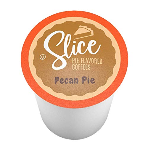 Slice Coffee Pecan Pie Coffee Compatible with K Cup malt-inspired, 40 Count