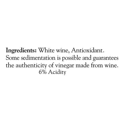 Mantova Italian White Wine Vinegar, 17 Fl Oz (Pack of 2)