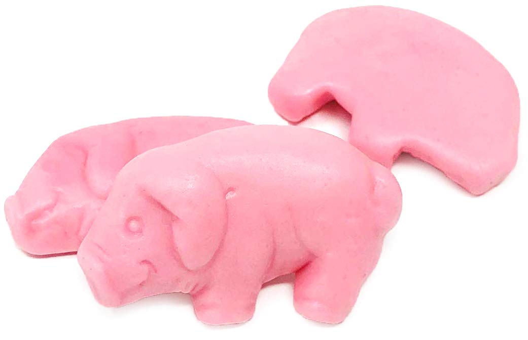 SweetGourmet Gummy Pink Raspberry Pigs Soft Candy | 1 Pound