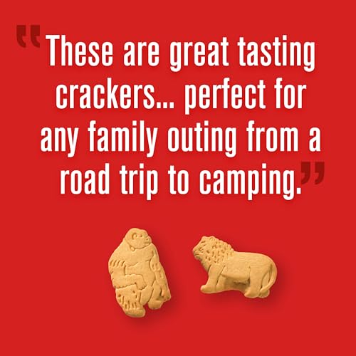 BARNUMS Original Animal Crackers, Kids Snacks, 10 Snack Packs (Pack of 2)