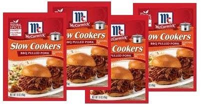 McCormick BBQ Pulled Pork Seasoning Mix (1.6 oz Packets) 4 Pack by McCormick