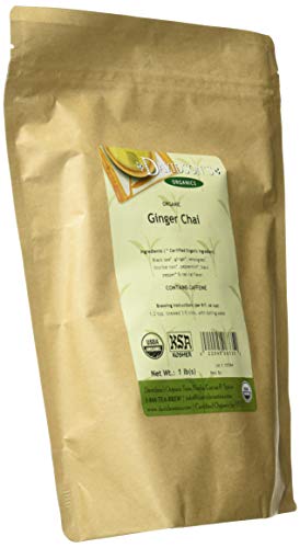 Davidsons Organics, Ginger Chai, Loose Leaf Tea, 16-Ounce Bag