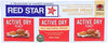 Red Star, Yeast Active Dry, 0.25 Ounce, 3 Count-SET OF 2