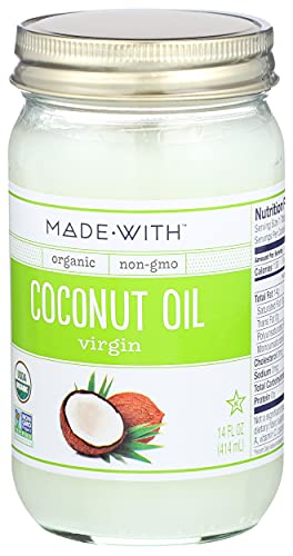 Made With Organic Oil Coconut Virgin, 14 Oz