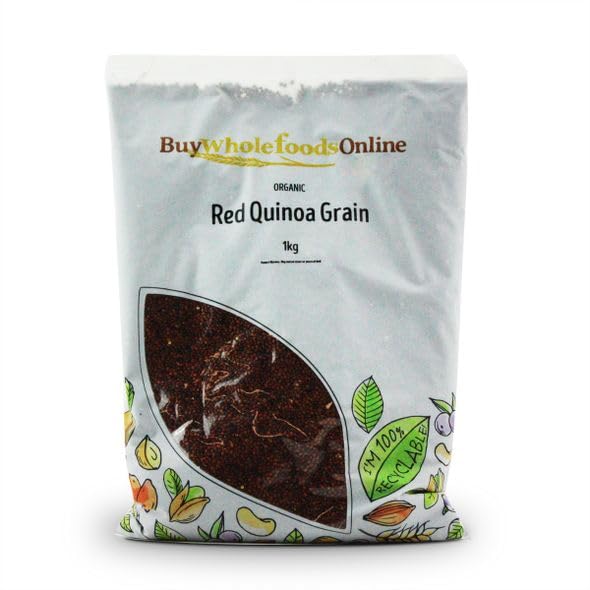 Buy Whole Foods Organic Quinoa Grain (Red) (1kg)