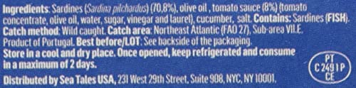 Sea Tales Sardines In Spicy Tomato Sauce, 4.2 Oz