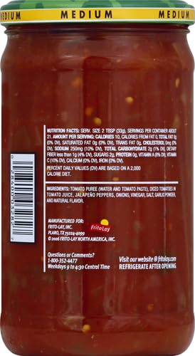 Tostitos Chunky Salsa - Medium, 24 Ounce