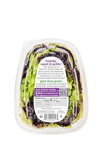 organicgirl Organic Little Gems Salad Mix, 5 Oz (us)