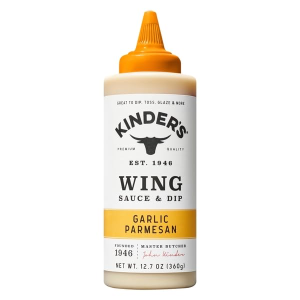 Kinder's, Garlic Parmesan Wing Sauce & Dip, 12.7 Ounce