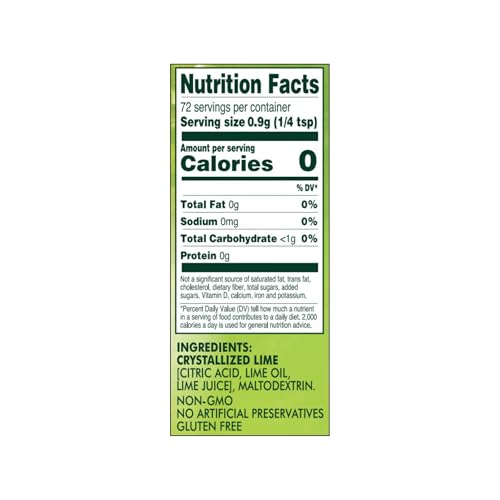 True Lime Shaker, 2.29 oz 18 pack