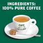 Cafe La Llave Decaf Espresso Pods - 40 Dark Roast Coffee compact pieces, Intensity 11, Compatible with Nespresso Original Line Machines