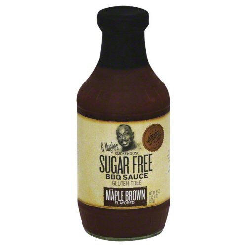 G Hughes BBQ Sauce, Maple Brown, Gluten-Free, 18 oz