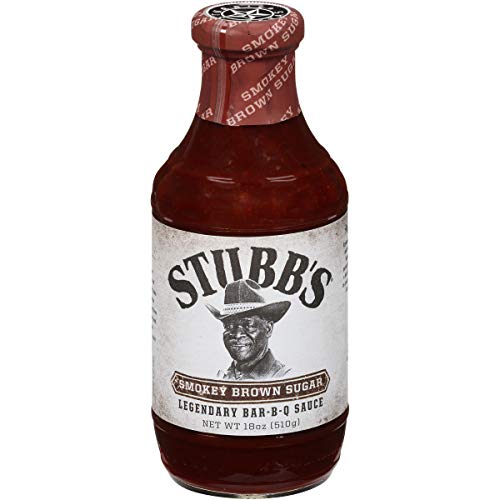 Stubbs Smokey Brown Sugar BBQ Sauce, 18 oz