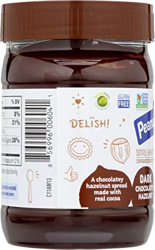 Peanut Butter & Co., Hazelnut Spread, Dark Chocolatey Hazelnut, 13 Oz