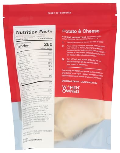 Jaju Potato & Cheese Pierogi, 14 Oz