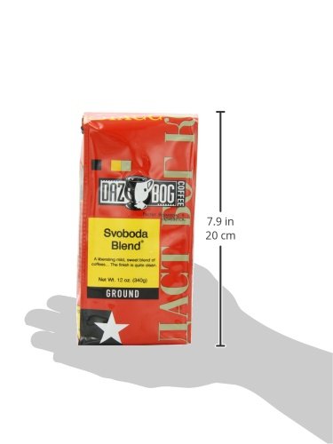 Dazbog Coffee | Svoboda Freedom Blend | Ground | 11 Oz. | Mild, Sweet Blend | Medium-Bodied | Lively, Complex & Spicy | Heavenly Rich | Vacuum Sealed Freshness