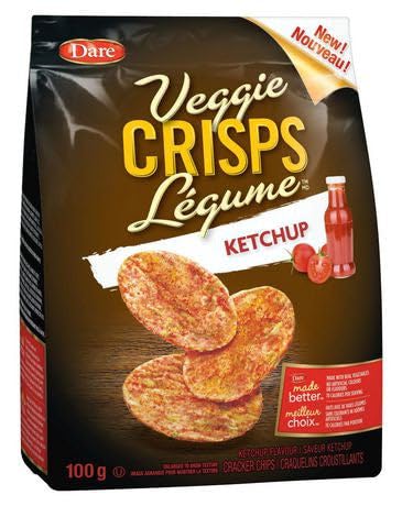 Dare Ketchup Veggie Crisps, 100g/3.5oz, Bag
