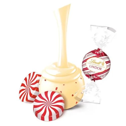 Bulk Chocolate Truffles Peppermint White Chocolate (Small)
