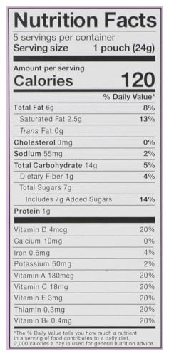 Madegood Double Chocolate Soft-Baked Cookies, 0.85Oz Each, Organic Snacks