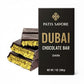 Dubai Dark Chocolate Bar Pistachio - Crispy Kataifi With Pistachio Paste | Gourmet Gift Chocolate | 7Oz Rich, Textured Treat