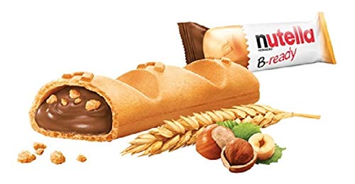Nutella B-Ready Wafer Biscuits With Cream Nutella Kit W/ 36