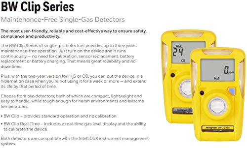 Honeywell Bw Clip Bwc2-M Single Gas Co Monitor