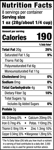 large online retailer Brand - Happy Belly Pecan Halves  No Added Salt  8 ounce (Pack of 1)