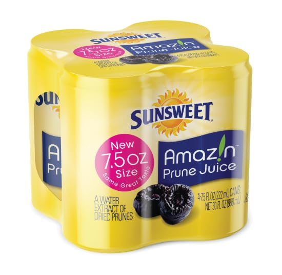 Sunsweet 4Pk-7.5Oz Prune Juice Cans