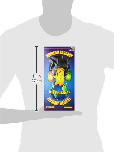 Giant Gummy Bears Giant Gummy Bear - Blue Raspberry - 5 lbs - Plastic