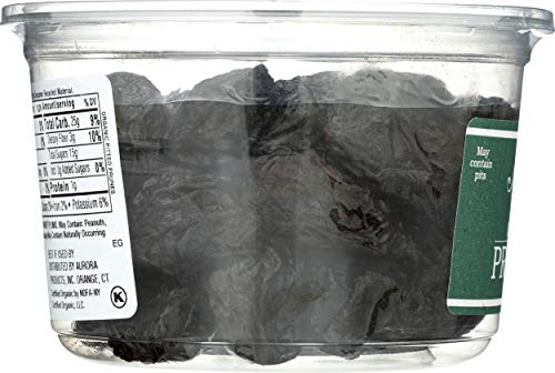 Aurora Products Organic Pitted Prunes, 11 oz - Healthy Snack, Non-GMO, Gluten-Free
