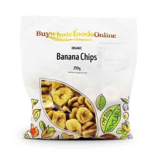 Buy Whole Foods Organic Banana Chips (250g)
