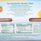 Del Monte Diced Peaches in 100% Juice, 4oz (4 Cups) Fruit Cup Snacks
