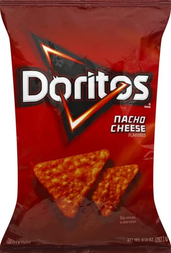 Doritos Tortilla Chips Nacho Cheese Bag, 9.25 Oz