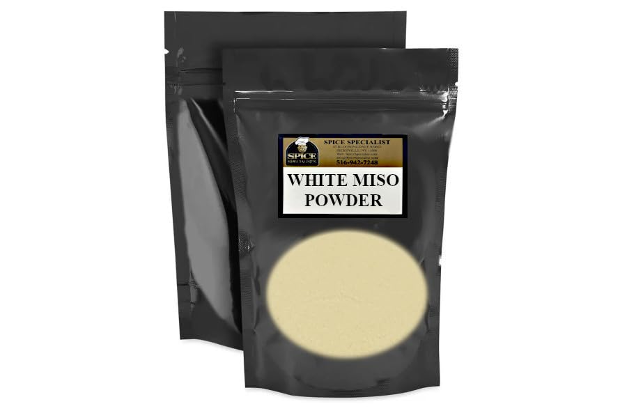 White Miso Powder - Gluten Free - Vegan - 10 oz. Bag