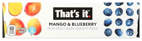 THATS IT Mango Blueberry Mini Bars 10 Count, 7 OZ