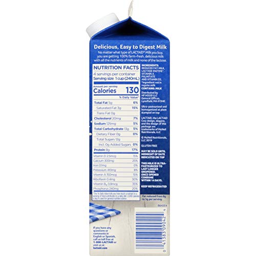 Lactaid 2% Reduced Fat Milk, 32 fl oz