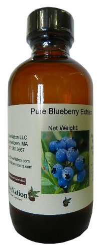 OliveNation Pure Blueberry Extract for Brewing and Baking, TTB-Approved Natural Flavoring for Baked Goods, Beverages, Non-GMO, G