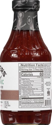 KINDERS SAUCE BBQ RSTD GRLC ORG
