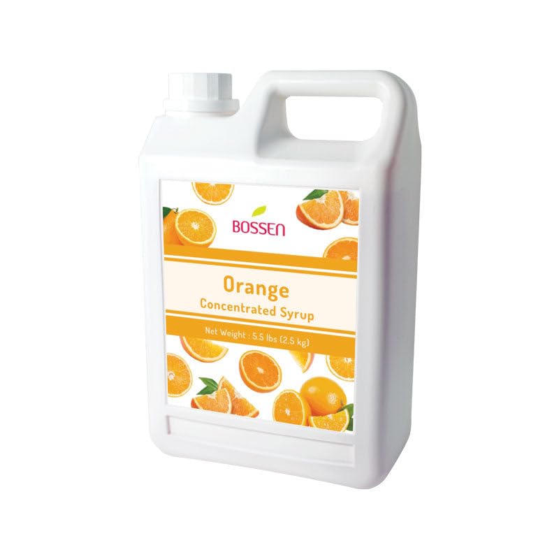 Bossen Concentrated Syrup_5.5 Lb (Orange)