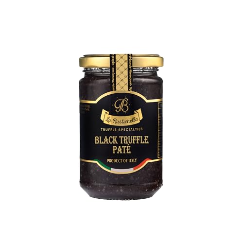 La Rustichella - Black Truffle Pat 9.88 oz (280 gr) - 100% Made in Italy | Vegan  Gluten-Free  Cholesterol-Free
