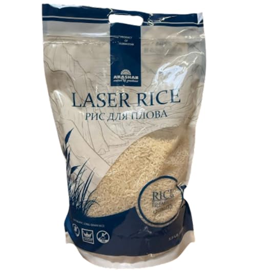 ARASHAN Premium White Long Grain Rice – Perfect for Pilaf & Plov, 5.5lb