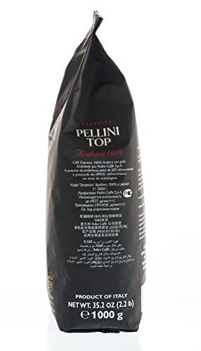 Pellini Caffe Espresso Top 100% Arabica Whole Bean Coffee, 2.2 lbs, Model 1137