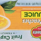 DEL MONTE Diced Peaches FRUIT CUP Snacks in 100% Fruit Juice, 12 Pack, 4 oz