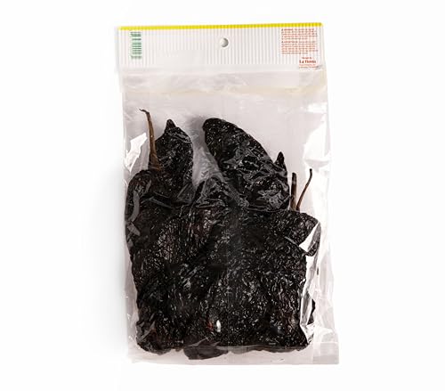 La Fiesta Pasilla Ancho Dried Whole Chile Pods, 8 oz – Rich, Smoky Flavor for Moles and Enchiladas