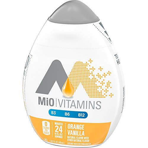 Mio Vitamins Liquid Water Enhancer, Orange Vanilla, 1.62 OZ. (Pack of 14)