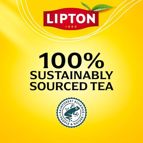 Lipton English Breakfast Tea Bags  Flavored Teabags  120 Total Bags (20ct - Pack of 6)