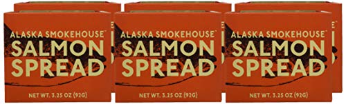 Alaska Smokehouse Spread Serving Design, Salmon 21 Ounce (Pack Of 6)