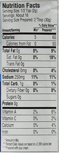 Hidden Valley Dips Mix, Fiesta Ranch, 1.1 Ounce (Pack of 6)