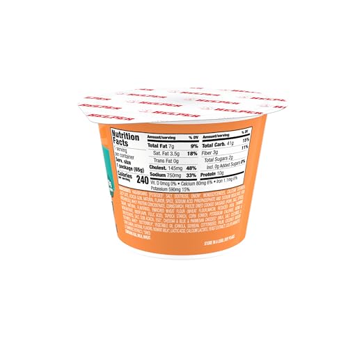 Hamburger Helper BREAKFAST Cheesy Hashbrowns Microwave Cup  2.3 oz (Pack of 6)